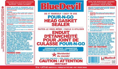 bluedevil products|BlueDevil Products 00209 Pour